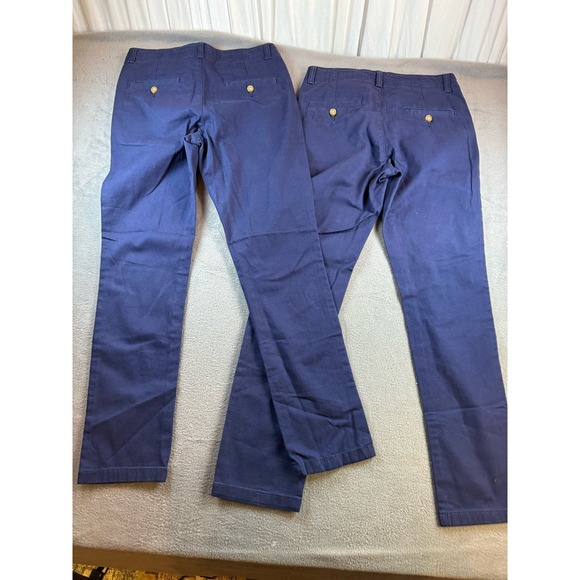 There Abouts Navy uniform pants size 14 flat front girls pants lot of 2 new - Picture 9 of 9